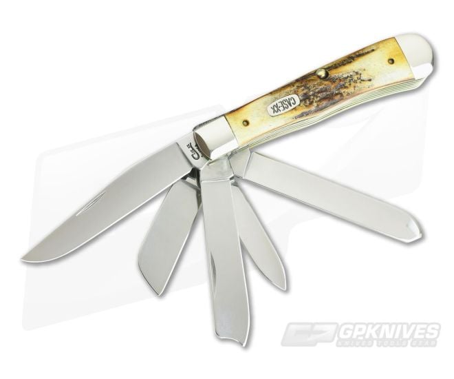Case (1996) Five Blade Stag Trapper - CA-VX140