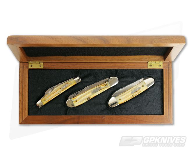 Case 1993 Second-Cut Bone Stag Set VX143 - CA-VX143