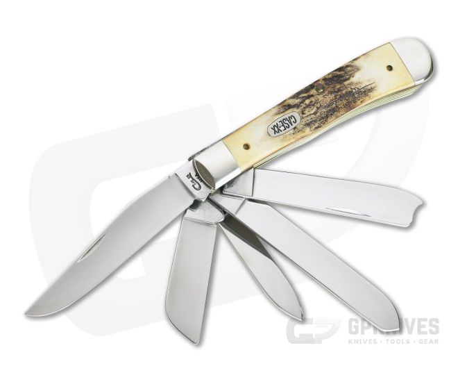 Case 1996 5 Blade Stag Trapper VX186 - CA-VX186