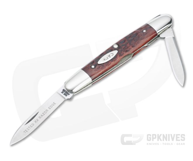 Case XX Vintage 1974 6-Dot Senator Red Bone Slip Joint - CA-VX189