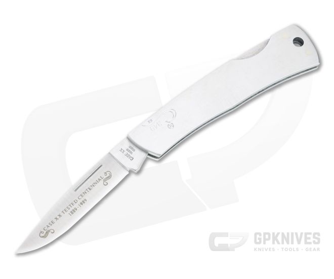 Case XX Vintage 1989 Centennial Stainless Steel Lockback Folder 059L SSP - CA-VX195