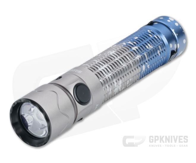 Olight Warrior Mini 2 Mountain Sky Limited Tactical Rechargeable 1750 Lumen Cool White LED Flashlight - OL-WARRIOR-MINI-2-MS