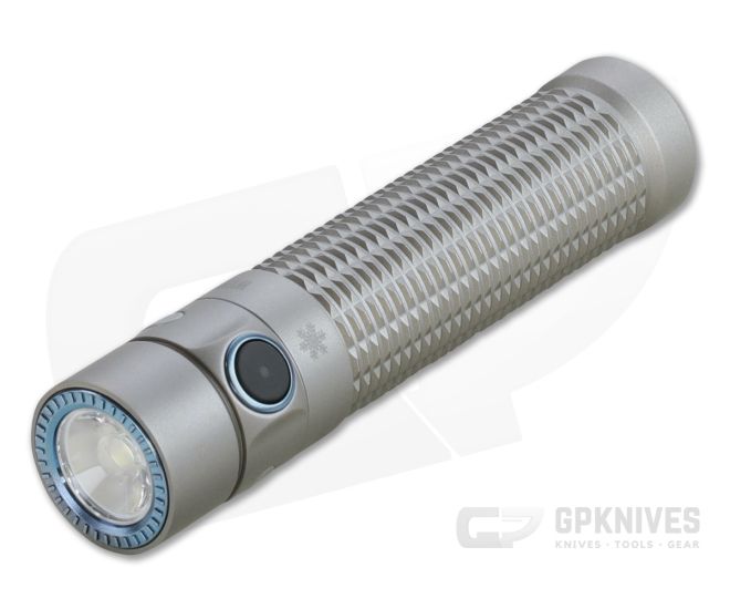Olight Warrior Mini Titanium "Winter" Limited Tactical Rechargeable 1500 Lumen Flashlight - OL-WARRIOR-MINI-TI-WINTER