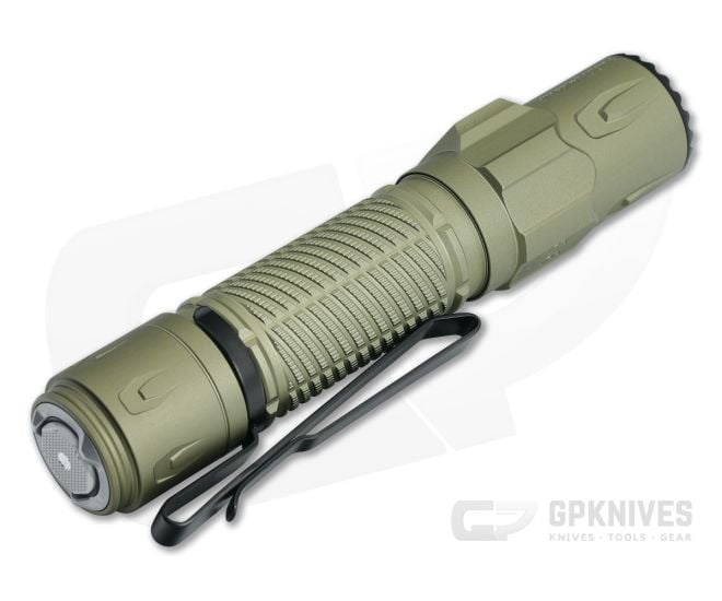 Olight Warrior Ultra Tactical Flashlight - Olive Green