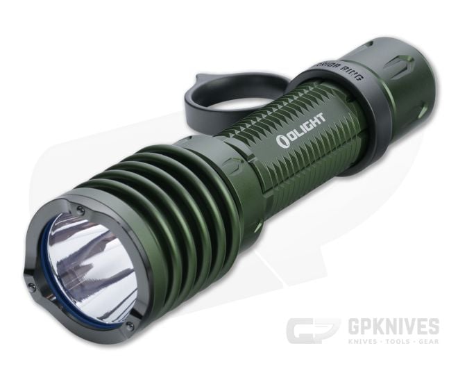 Olight Warrior X 3 LTD OD Green 2500 Lumen Tactical 21700 Rechargeable Flashlight - OL-WARRIOR-X-3-OD