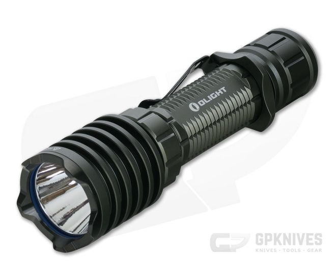 Olight Warrior X PRO Gunmetal Grey Limited Edition 2250 Lumen Tactical Tail Switch LED Flashlight - OL-WARRIOR-X-PRO-GG