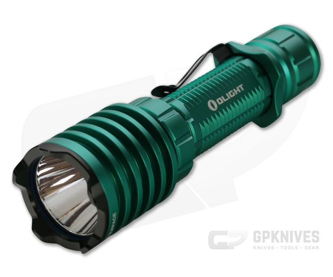 Olight Warrior X PRO Green Limited Edition 2100 Lumen Tactical Tail Switch LED Flashlight - OL-WARRIOR-X-PRO-GREEN