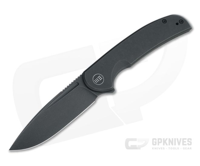 WE Knives Beacon Black Stonewashed 20CV Titanium Frame Lock Flipper WE20061B-3 - WE-WE20061B-3