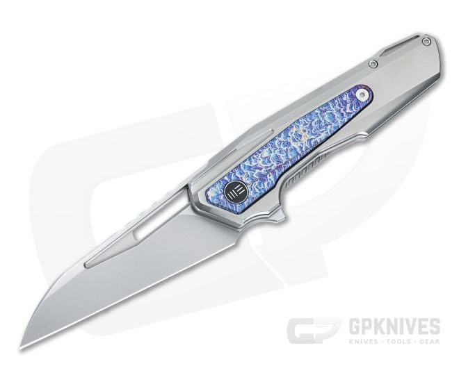 WE Knives Falcaria Flamed Titanium Inlays 23012B-1 - WE-WE23012B-1