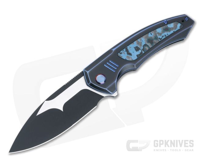 WE Knives Hyperactive Vanax Folder Arctic Storm Fat Carbon Inlays WE23030-3 - WE-WE23030-3