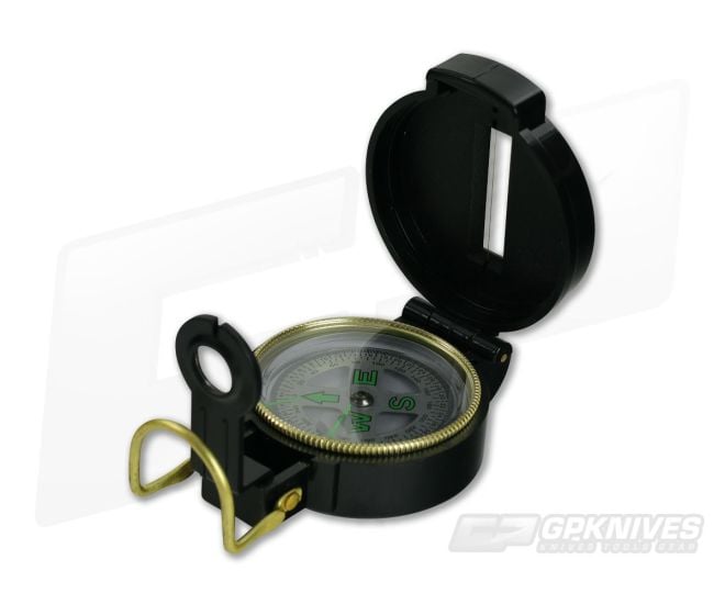 Ultimate Survival Gear Black Lensatic Compass - UST-WG01571