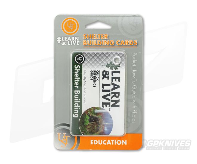 Ultimate Survival Gear Shelter Building Cards - UST-WG01863