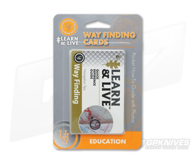 Ultimate Survival Gear Way Finding Cards - UST-WG01867