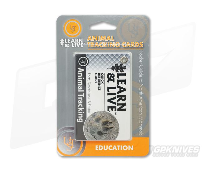 Ultimate Survival Gear Animal Tracking Cards - UST-WG01868