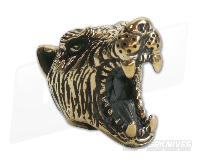 Lion Armory Wolf Bead Brass - LA-WOLF-BRS