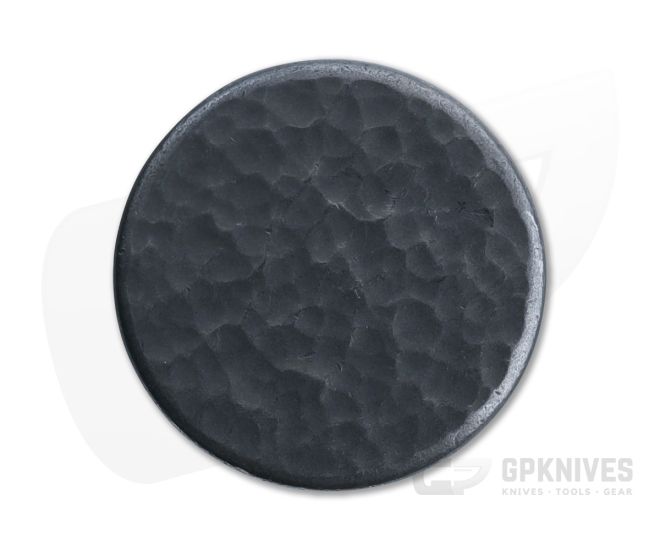 Shire Post Mint Hammered Copper Worry Stone Coin Blackout - SPM-WOR-HAM-BLK