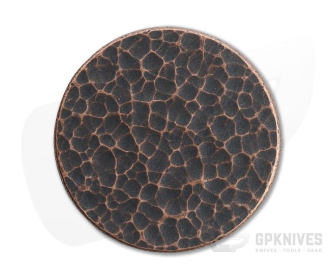 Shire Post Mint Hammered Copper Worry Stone Coin Pre-worn - SPM-WOR-HAM-CIRC