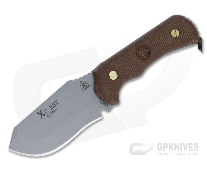 TOPS Knives Xcest Alpha Cross-Country Emergency Support Tool w/ Survival Kit - TP-XCEST-A-TAN