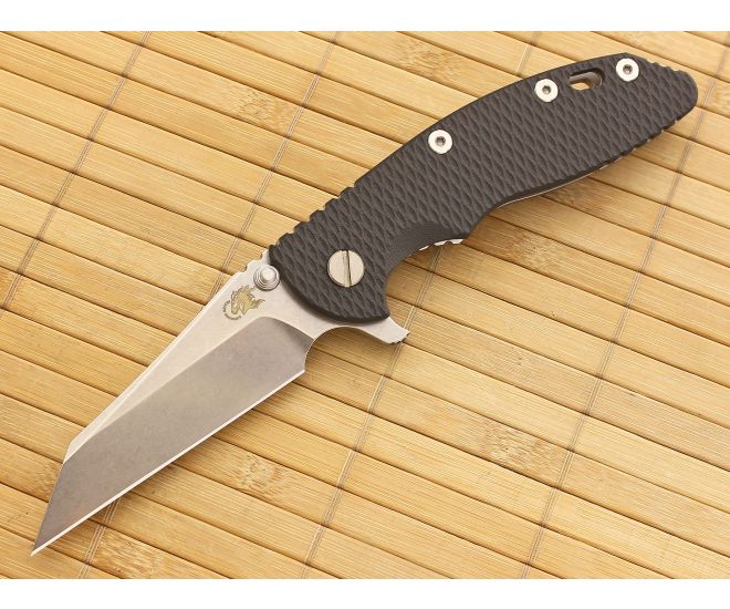 Hinderer Knives XM-18 3.5" Black G10 Wharncliffe Flipper 20CV - HK-XM-18BLK-35WF-20CV