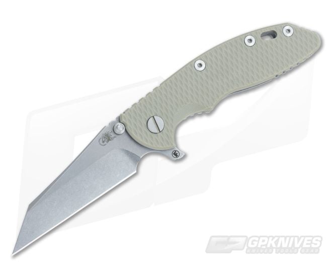 Hinderer Knives XM-18 3.5" Fatty Wharncliffe Sand - HK-XM18-35-FAT16