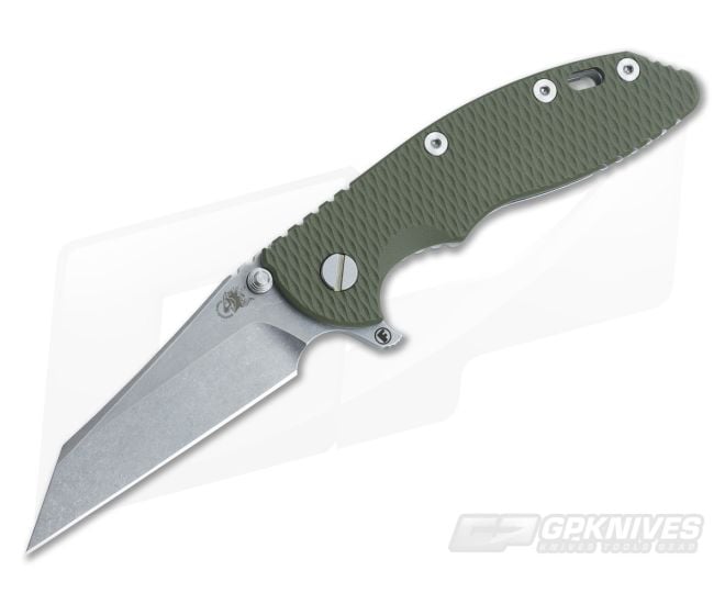 Hinderer Knives XM-18 3.5" Fatty Wharncliffe OD Green - HK-XM18-35-FAT18