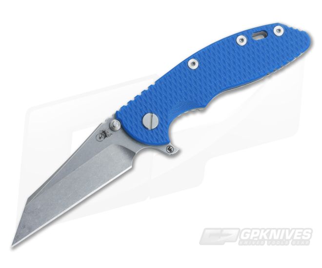 Hinderer Knives XM-18 3.5" Fatty Wharncliffe Blue - HK-XM18-35-FAT19