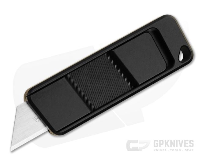 Rivery MFG Zero-G Utility Knife Smooth Operator Black - RIV-ZGS-OTF-U-6061-BLK