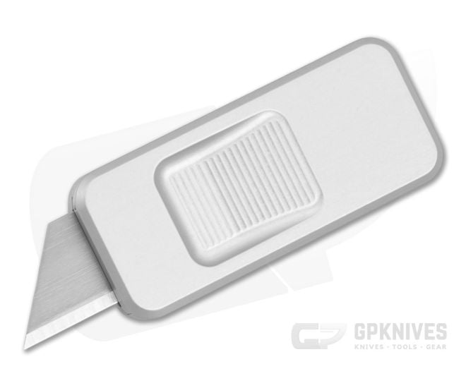Rivery Zero V2 Agent Newton Gray Aluminum Manual OTF Utility Knife (2.68" Closed) - RIV-ZV2-OTF-AN-6061-GRY
