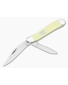 Case Peanut Yellow Handle Carbon Steel 00030