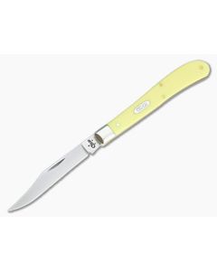 Case Yellow Handle Barehead Slimline Trapper
