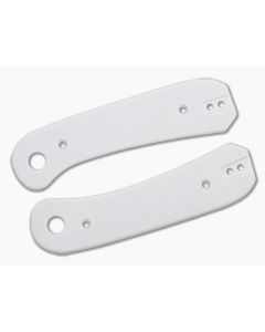 Knafs Lander Knife Scales White G10 Replacement Scales