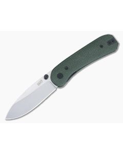 Knafs Lander 1 Green Micarta Folder 00156