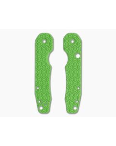 Spyderco Smock Overlook Toxic Green G10 Handle Scales
