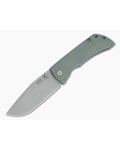 McNees Knives Mac 2 3.5" (GEN 2) Atomic Green and Blue Drop Point