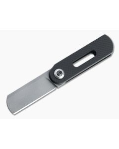 D Rocket Design OvalMoon Blasted AEB-L Textured Black Cerakote Aluminum Swivel Folder 0066
