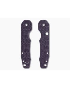 Spyderco Smock Overlook Purple G10 Handle Scales