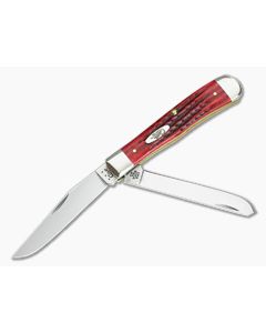 Case Old Red Pocket Worn Trapper 00783