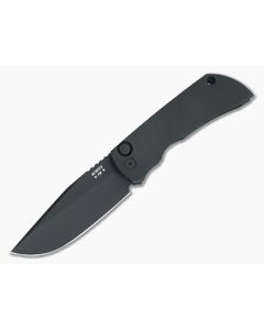 McNees Knives AutoMac Black Cerakote Aluminum Drop Point