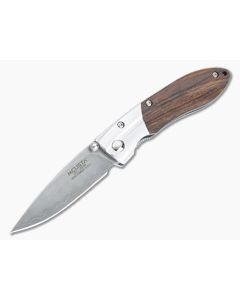 Mcusta Shinra Premium Series Ripple SPG-2 San Mai Desert Ironwood Folder MC-141G
