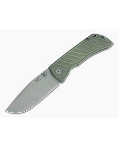 McNees Knives PM Mac 2 3.5" (GEN 2) Green/Bronze Fastback Drop Point
