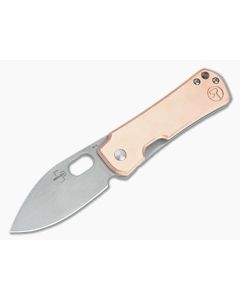 Boker Plus Gust Copper Acid Stonewashed D2 Stainless Steel Frame Lock Folder 01BO146
