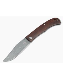 Boker Plus Slack Damascus Cocobolo Slip Joint Folder 01BO175DAM