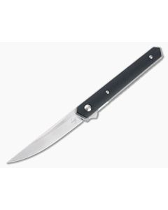 Boker Plus Kwaiken Air Mini Satin VG10 Black G10 Liner Lock Flipper 01BO324