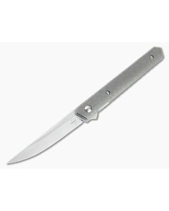 Boker Plus Kwaiken Air Mini Satin VG10 Titanium Scale Liner Lock Flipper 01BO326