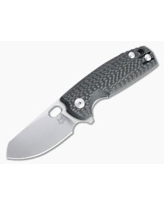 Fox Knives Baby Core Flipper Satin M390 Carbon Fiber Folder 01FX905