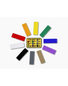 Vanquest Prepper's Color-Coding Kit 10-color AnchorWraps & Color Key Patch 90PCCKIT