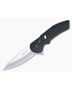 Buck 261 Hexam Reverse Tanto Black Polymer SUR Lock Flipper 0261BKS
