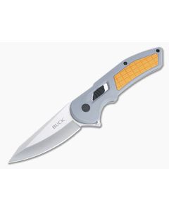 Buck 261 Hexam Reverse Tanto Orange Polymer SUR Lock Flipper 0261ORS
