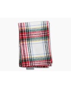 SwankHanks Xmas Plaid Flannel and Microsuede Hank