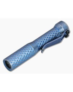 Dawson Machine Craft Divot Slimmer Flashlight Stonewashed Blue Titanium (4500K)